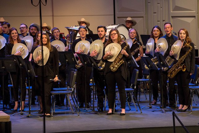 Concert Band performs earlier this year