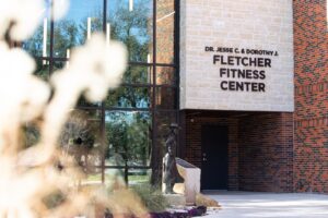 Entrance to the Fletcher Fitness Center