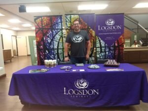 Logsdon Seminary representative at conference