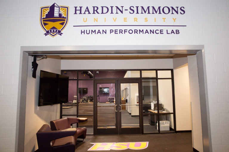 The entrance to the Human Performance Lab.