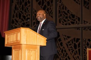 Dr. Johnny Hill, Dean of Shaw University Divinity School.