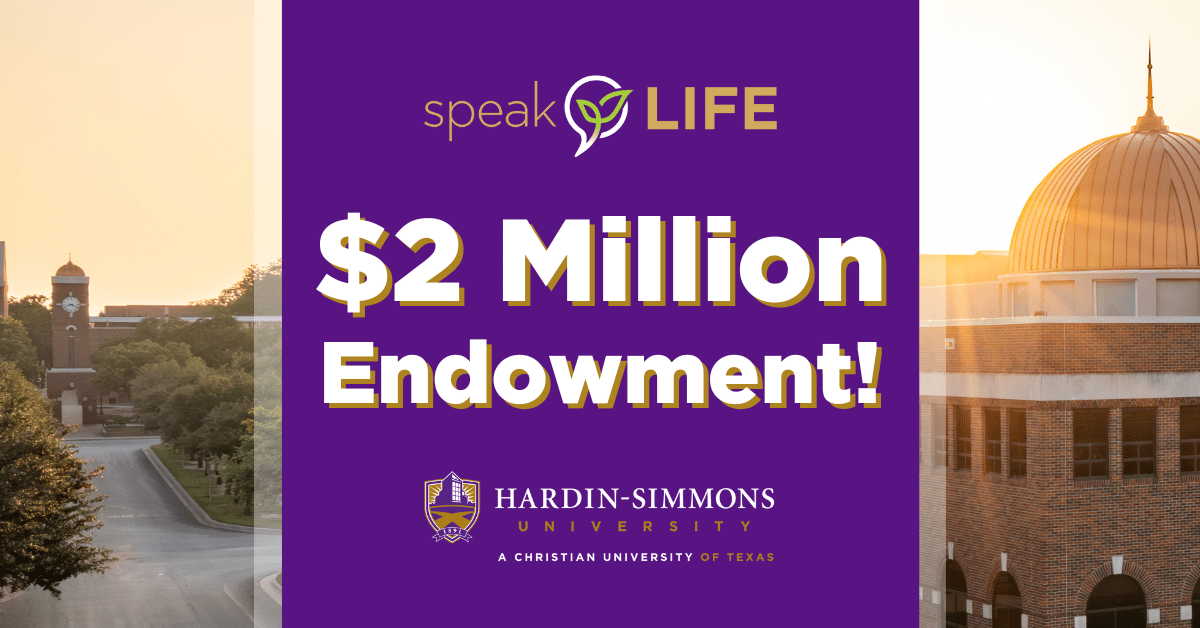 Hardin-simmons University Receives A $2 Million Endowment - Hardin 