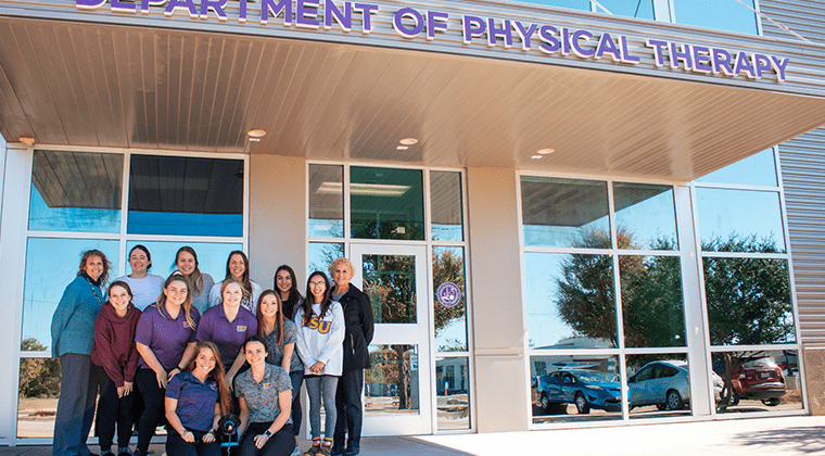 Dr. Janelle O'Connell with the First HSU Puppy Team.