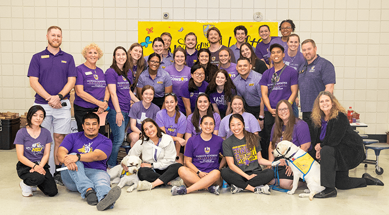 The HSU College of Health Professions at the Ortiz "Spring into Health" Fair