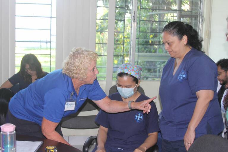 Dr. Janelle O'Connell Teaching in El Salvador