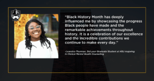 Leandria Thurman, Black History Month